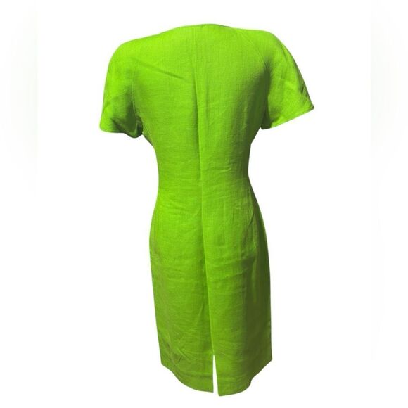 Vintage Valentino Boutique 70’s Green Midi Dress - Picture 13 of 15